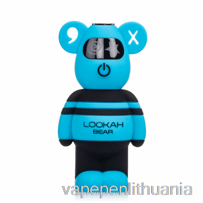 Lookah Bear 510 Baterija Blue Vape Skystis